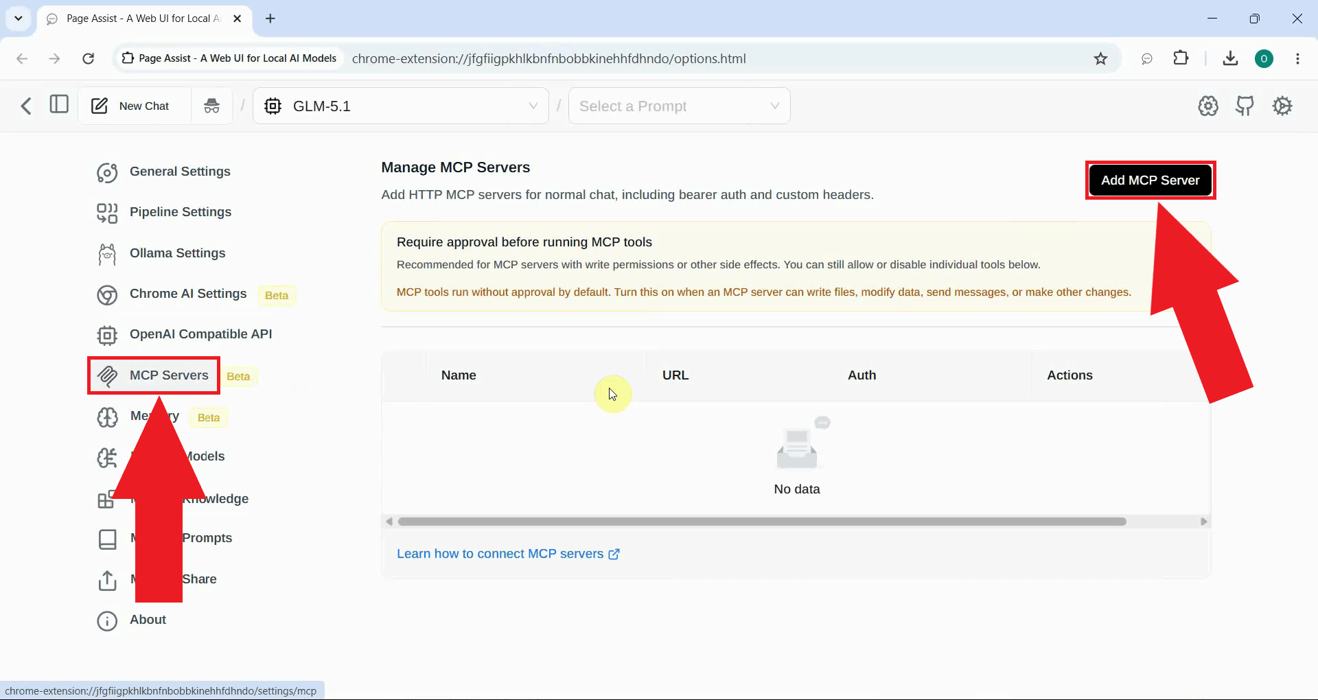 Add new MCP server